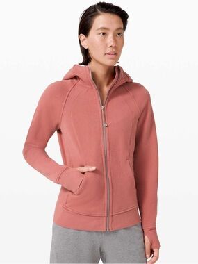 Lululemon Scuba Hoodie Size 12 in Brier Rose